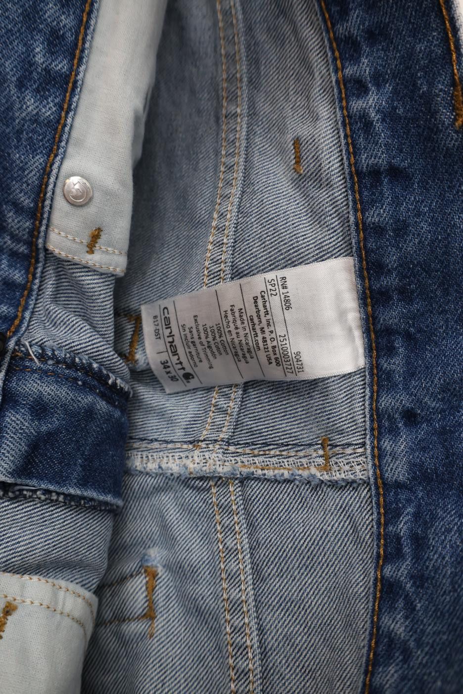 Carhartt Vintage Y2K Carhartt Relaxed Fit Denim Jeans Blue Cotton Size US 34 / EU 50 - 8 Thumbnail