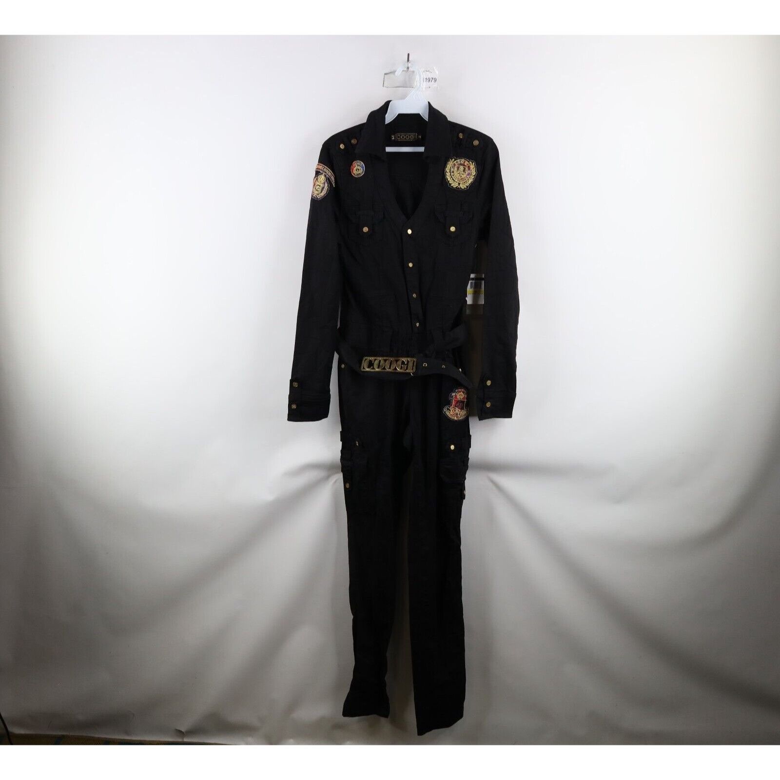 Coogi × Vintage Deadstock Vintage Y2K Coogi Stretch Denim Coveralls Size M / US 6-8 / IT 42-44 - 1 Thumbnail