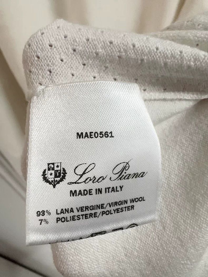 Loro Piana LORO PIANA Knitted long sleeves Size US XL / EU 56 / 4 - 3 Thumbnail