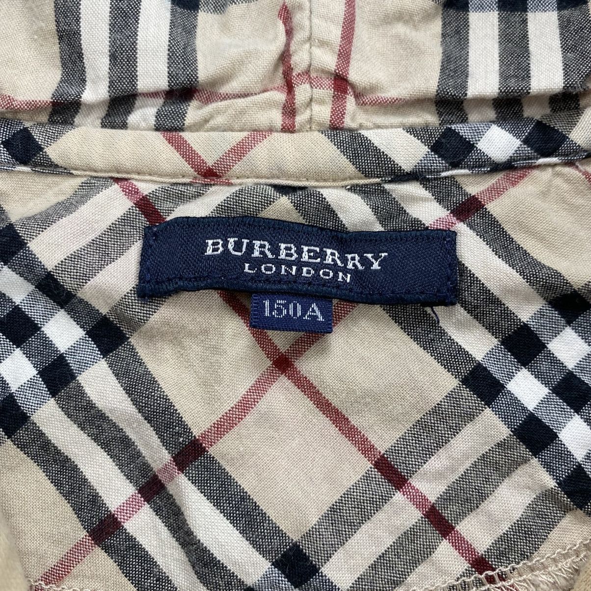 Burberry Vintage Burberry London Nova Check Logo Zip Hoodie Luxury Size US XS / EU 42 / 0 - 6 Thumbnail