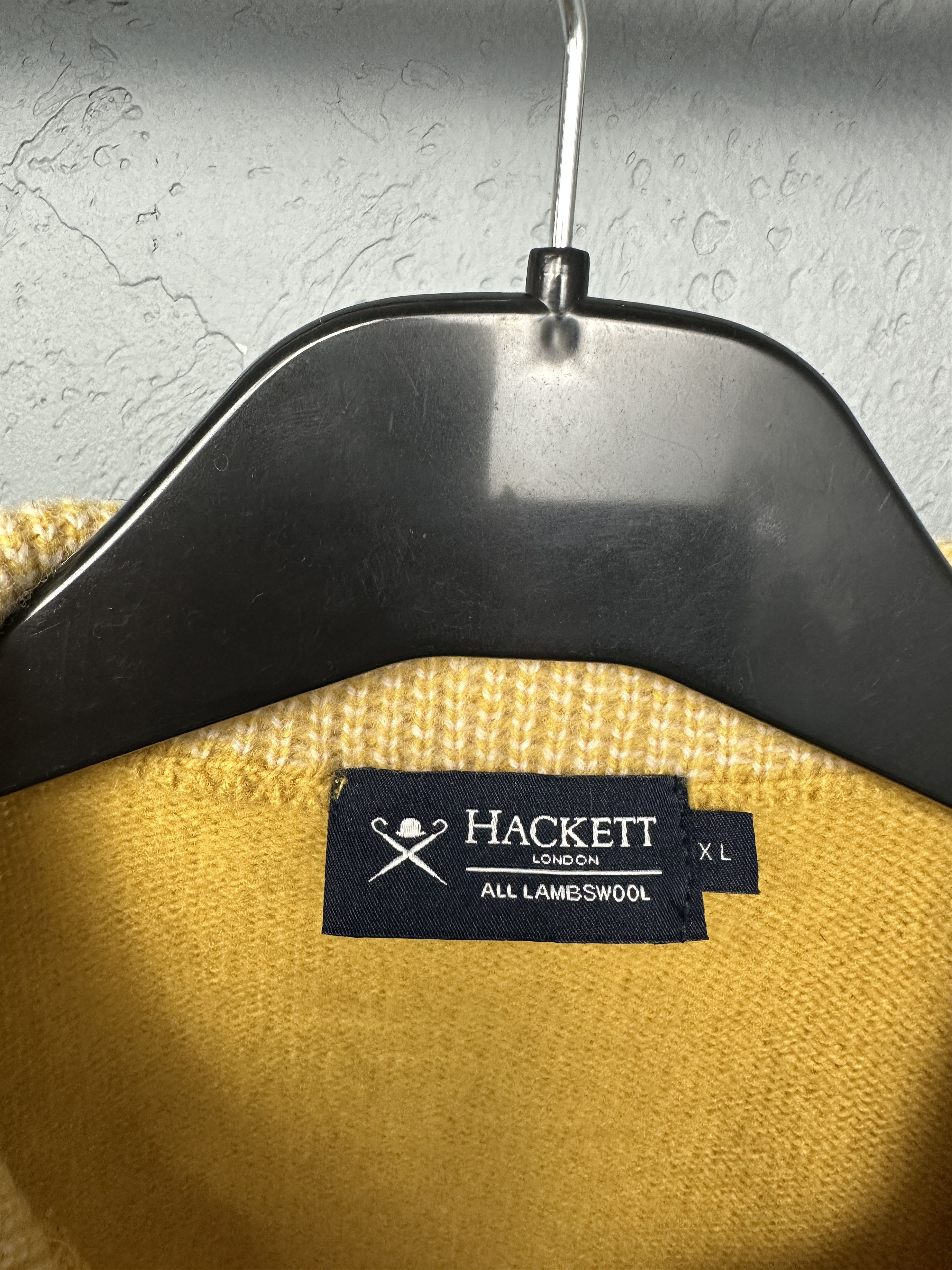 Hackett Hackett Mens 1\4 Zip Wool Knit Sweater Size US XL / EU 56 / 4 - 3 Thumbnail
