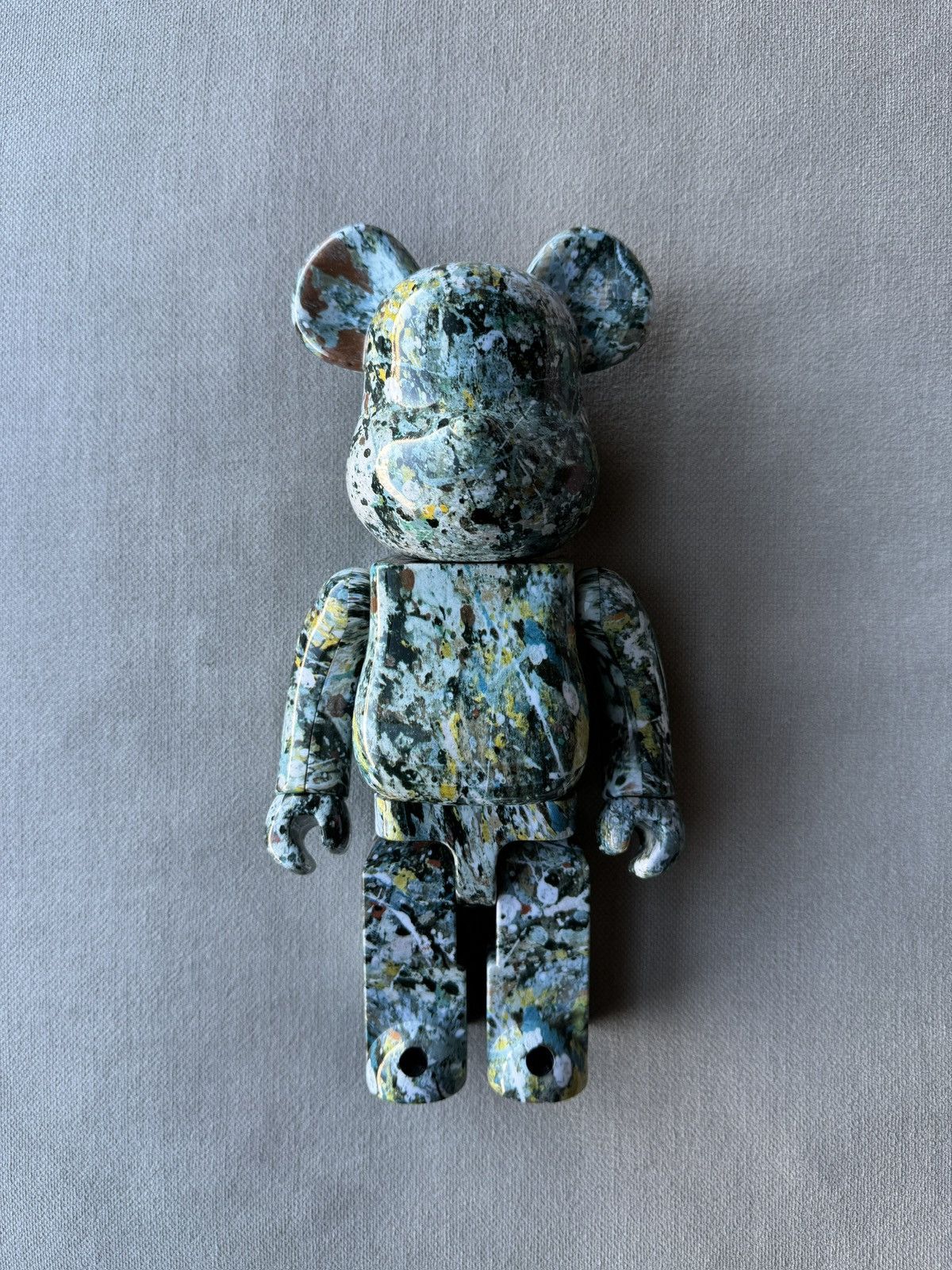 Medicom Toy Medicom Bearbrick Jackson Pollock Studio Ver 2.0 Figure Set Size ONE SIZE - 2 Thumbnail