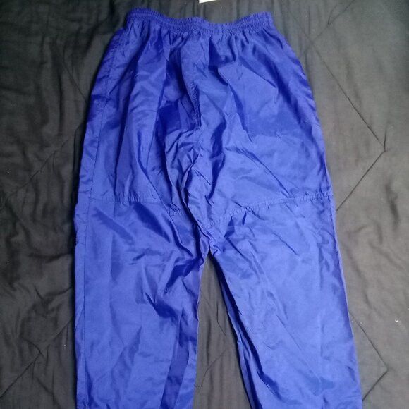 Nike Vintage 90s Nike Wind Pants Joggers Trainers Royal Blue Size US 30 / EU 46 - 6 Thumbnail