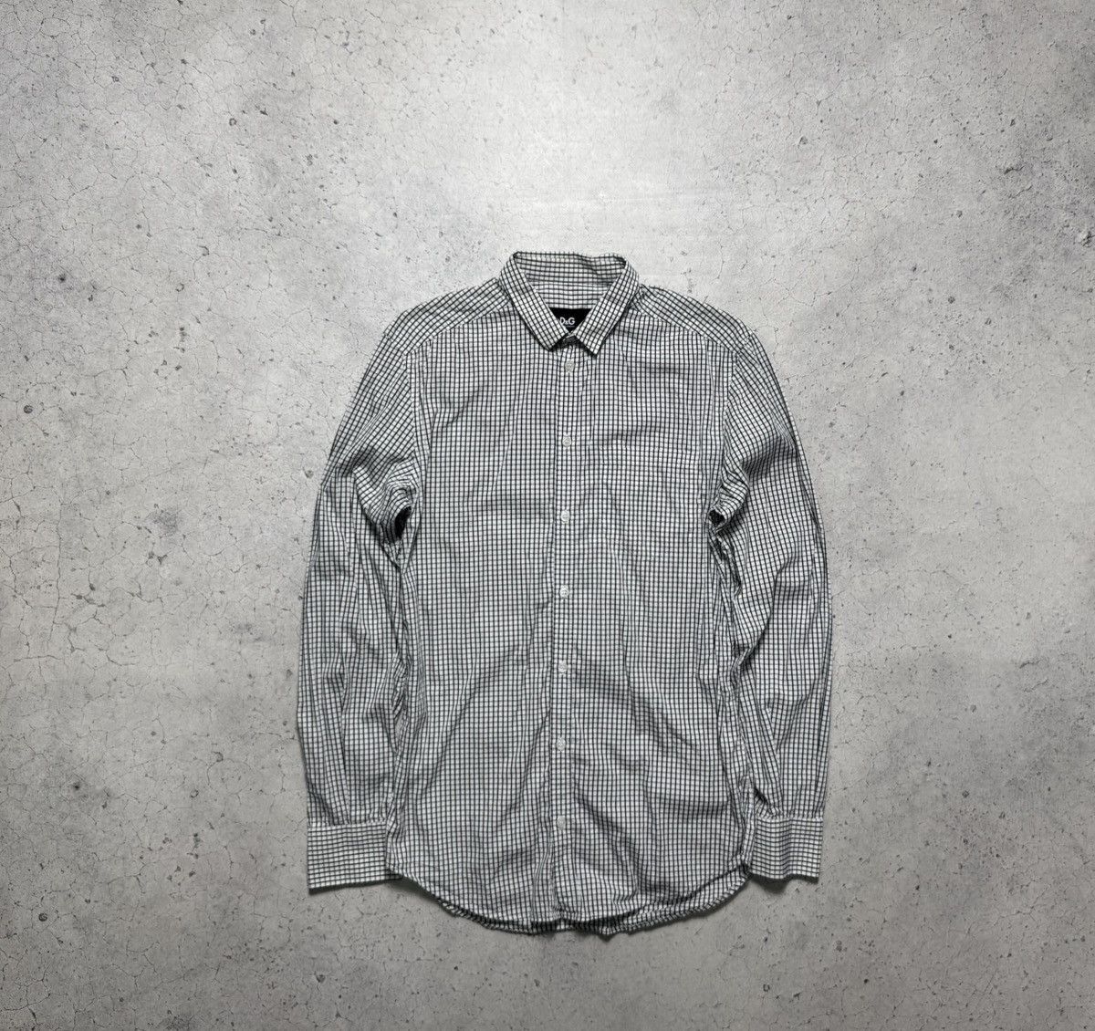 Dolce & Gabbana Dolce & Gabbana DG Luxury Button Up Checked Shirt Size US S / EU 44-46 / 1 - 1 Thumbnail