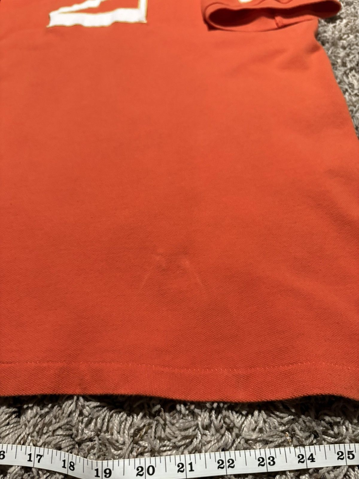 Polo Ralph Lauren Polo Ralph Lauren Blackwatch Polo Orange Tee Size US XL / EU 56 / 4 - 9 Thumbnail