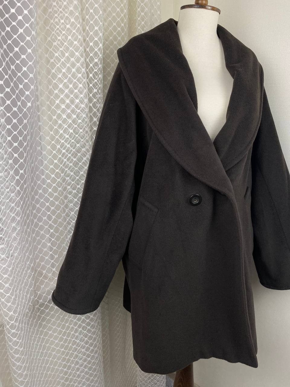 Max Mara Vintage Max Mara Wool/Cashmere Coat Size M / US 6-8 / IT 42-44 - 6 Thumbnail