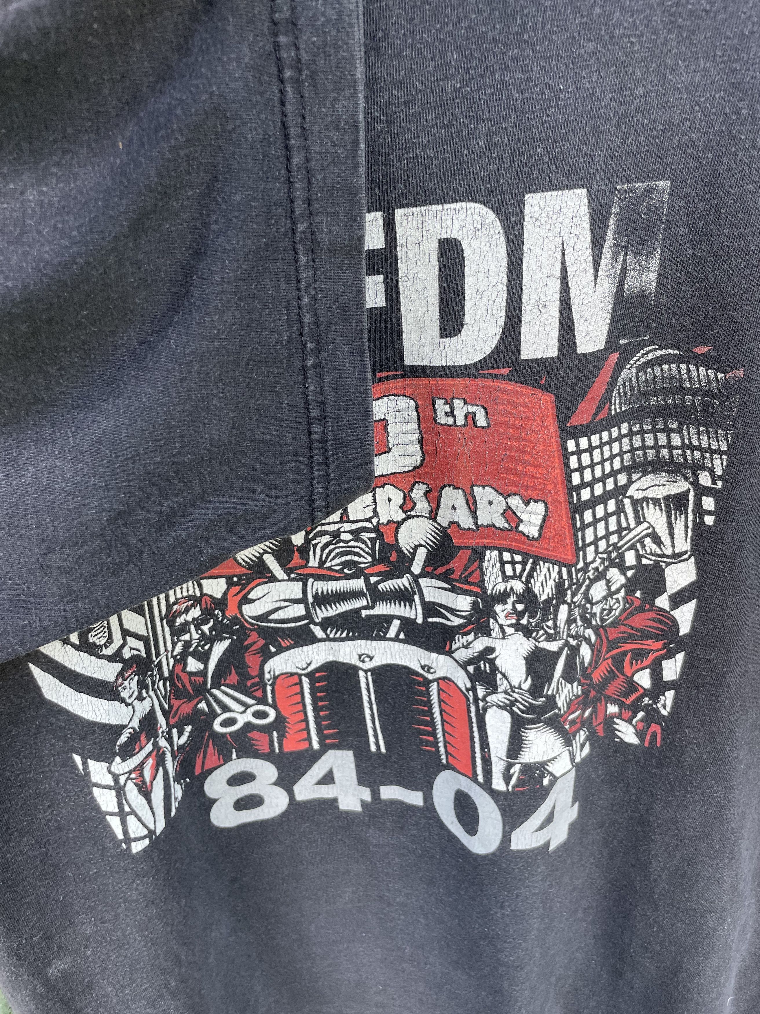 Band Tees × Vintage Vintage KMFDM 2004 anniversary t-shirt Size US L / EU 52-54 / 3 - 6 Thumbnail