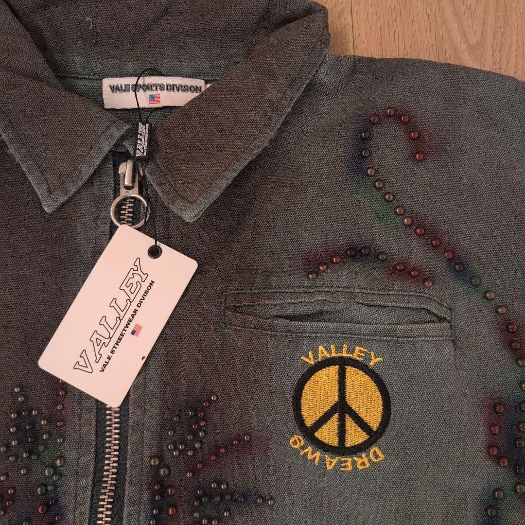 Vale VALE FOREVER “PARANOIA” Studded Work Jacket XL Rare Size US XL / EU 56 / 4 - 5 Thumbnail