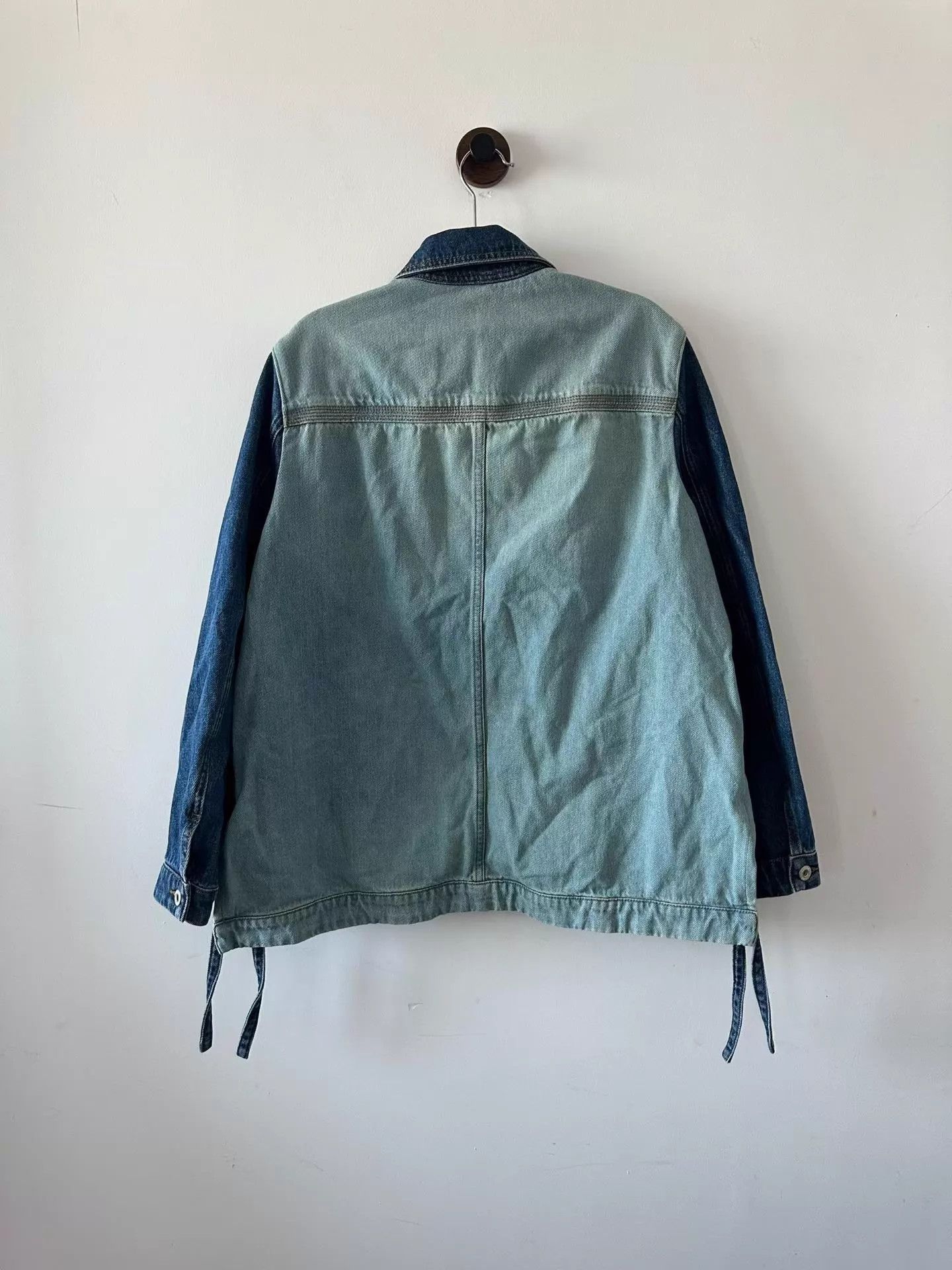 Loewe LOEWE leather patch denim jacket 36 new Size XS / US 0-2 / IT 36-38 - 2 Thumbnail