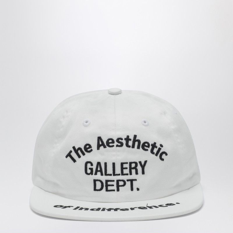 Gallery Dept. Gallery Dept. White Baseball Cap With Logo Embroidery Size ONE SIZE - 1 Thumbnail