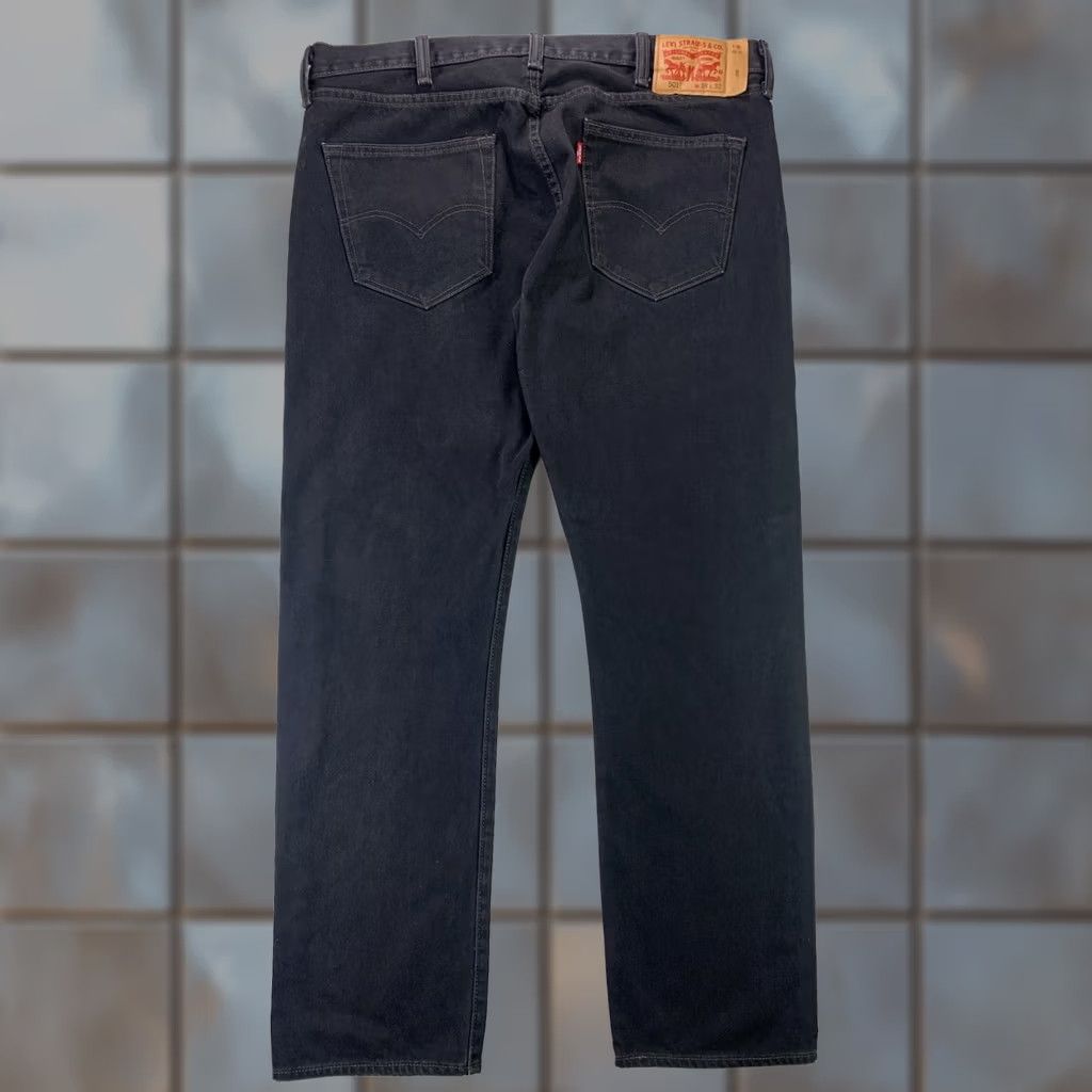 Levi's Levi's 501 Jeans Black Men 38x32 Button fly made in Mexico Straight leg (Fits 38x31) Size US 38 / EU 54 - 1 Thumbnail