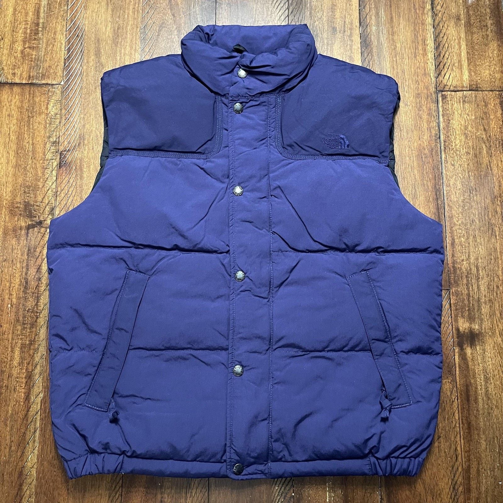 The North Face The North Face Vest Men Medium Deep Purple Goose Down Puffer Size US M / EU 48-50 / 2 - 3 Thumbnail