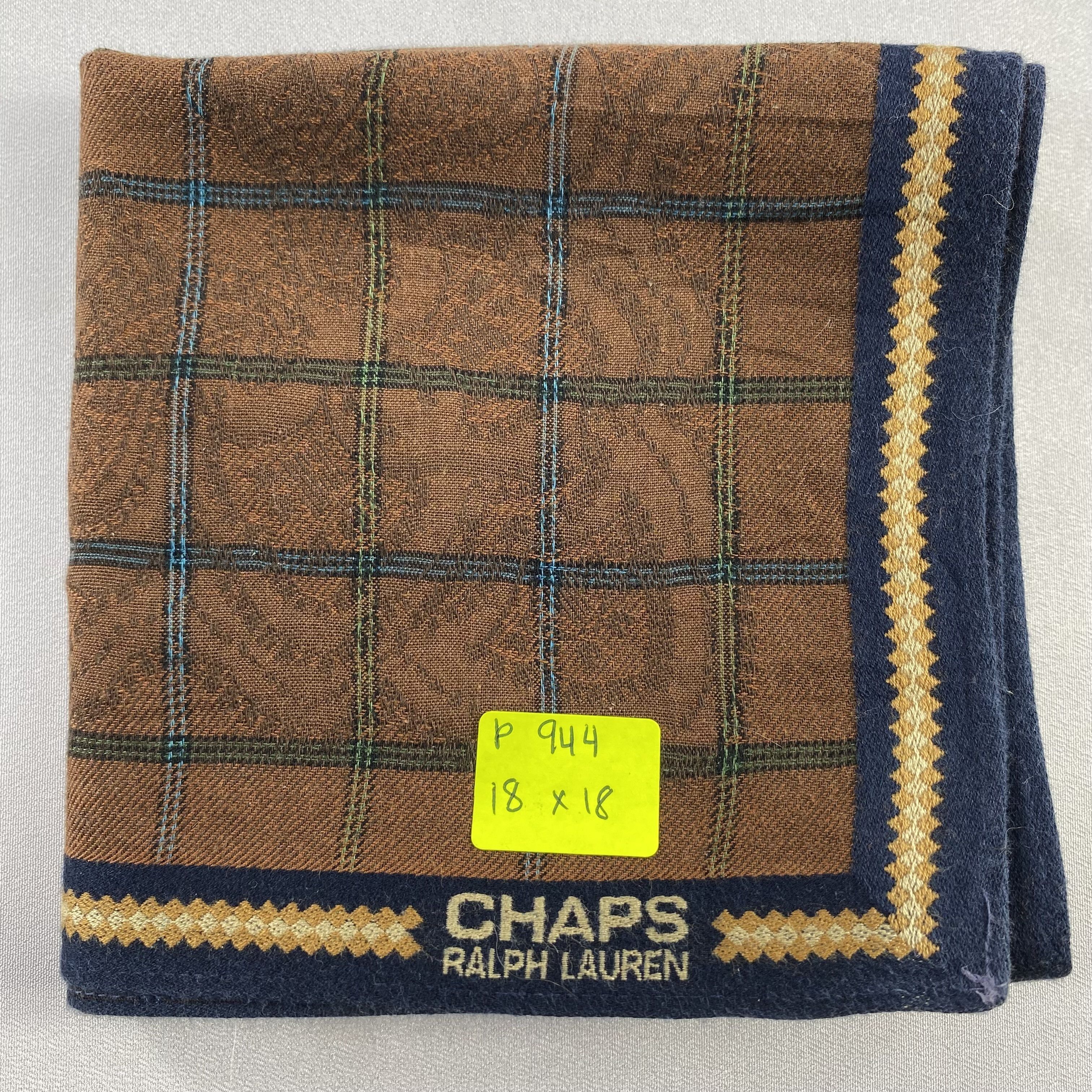 Chaps Ralph Lauren × Vintage Chaps Ralph Lauren Bandana/ Handkerchief / Neckerchief-P944 Size ONE SIZE - 5 Thumbnail