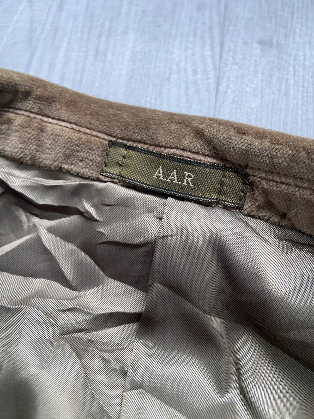 Yohji Yamamoto All Against Risk By Yohji Yamamoto Velvet Moleskin Blazer Size 40S - 6 Thumbnail