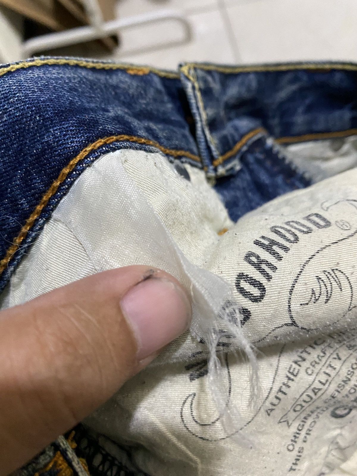 Neighborhood Neighborhood narrow denim pants Size US 31 - 13 Thumbnail