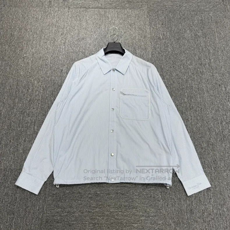 Dior Dior New white and blue striped jacket Size US M / EU 48-50 / 2 - 1 Thumbnail