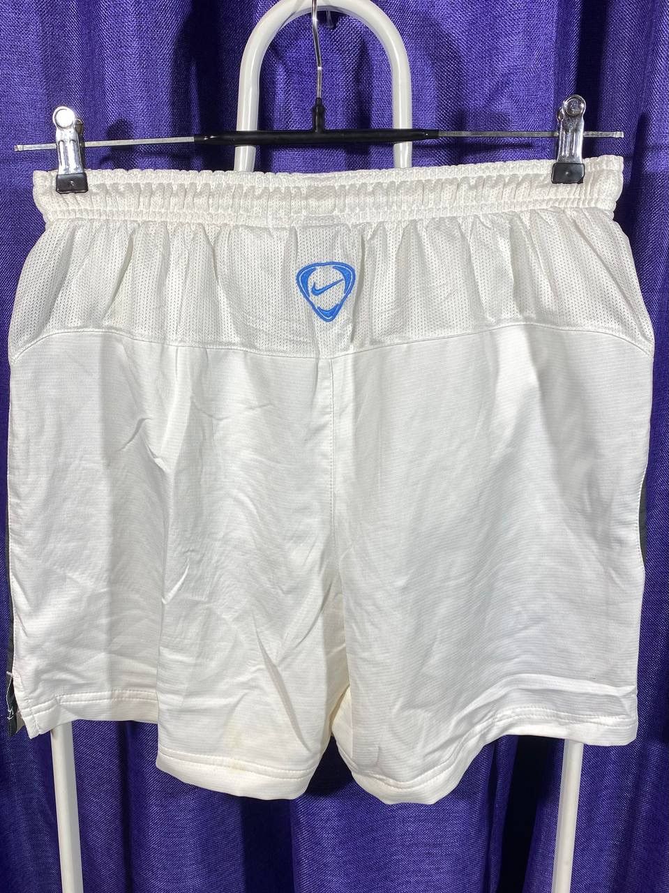 Nike × Vintage Nike T 90 Vintage Full White Shorts Size US 32 / EU 48 - 4 Thumbnail