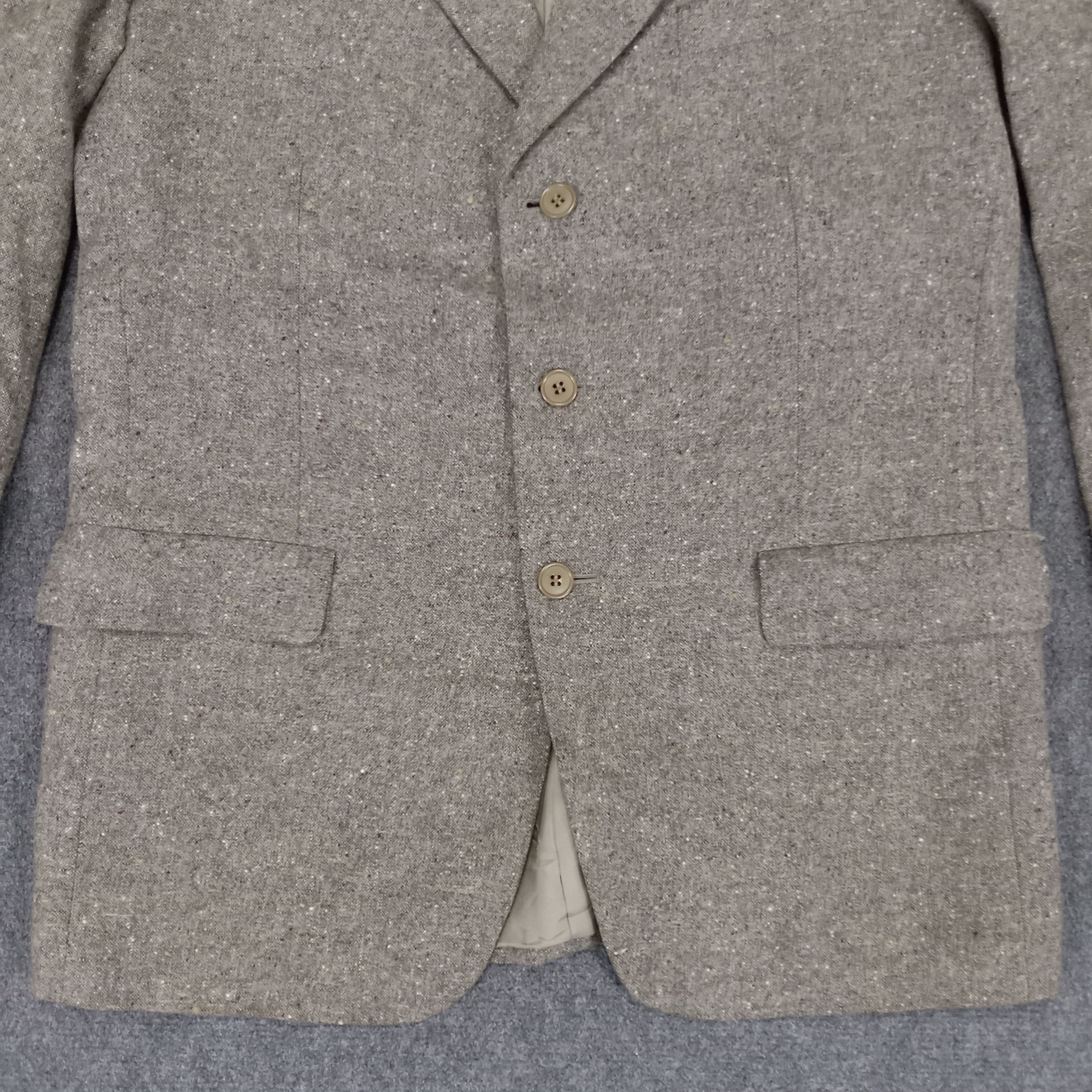 Vintage × Yohji Yamamoto Yohji Yamamoto Japanese Designer Blazer Size 38R - 3 Thumbnail