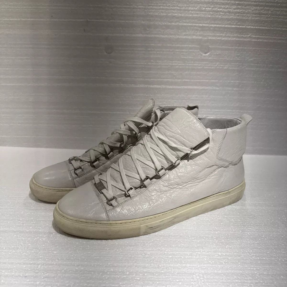 balenciaga arena ホワイト 28.0 Balenciaga Arena High White Men's - 483497WAY409008 - US