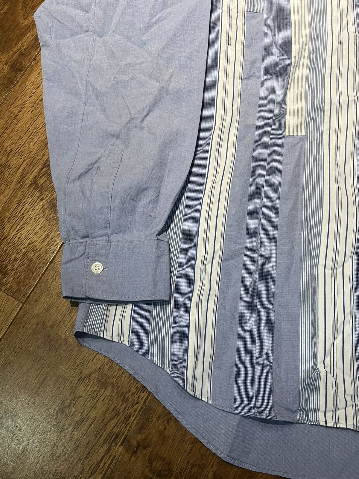 Comme des Garcons 💸ACCEPT BINDING💸 90s Vintage Comme des Garcons Stripe Shirt Size US M / EU 48-50 / 2 - 7 Thumbnail