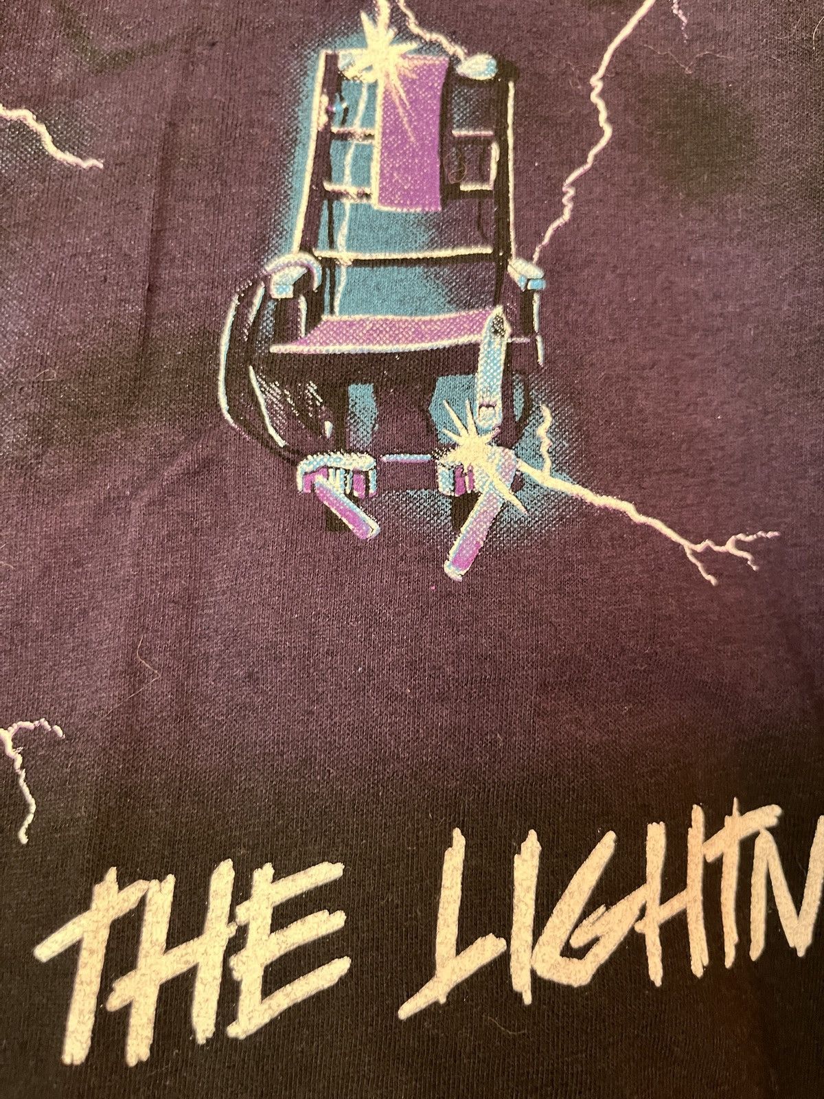 Metallica Metallica 1994 Brockum Ride The Lightning Vintage T-shirt Size US L / EU 52-54 / 3 - 6 Thumbnail