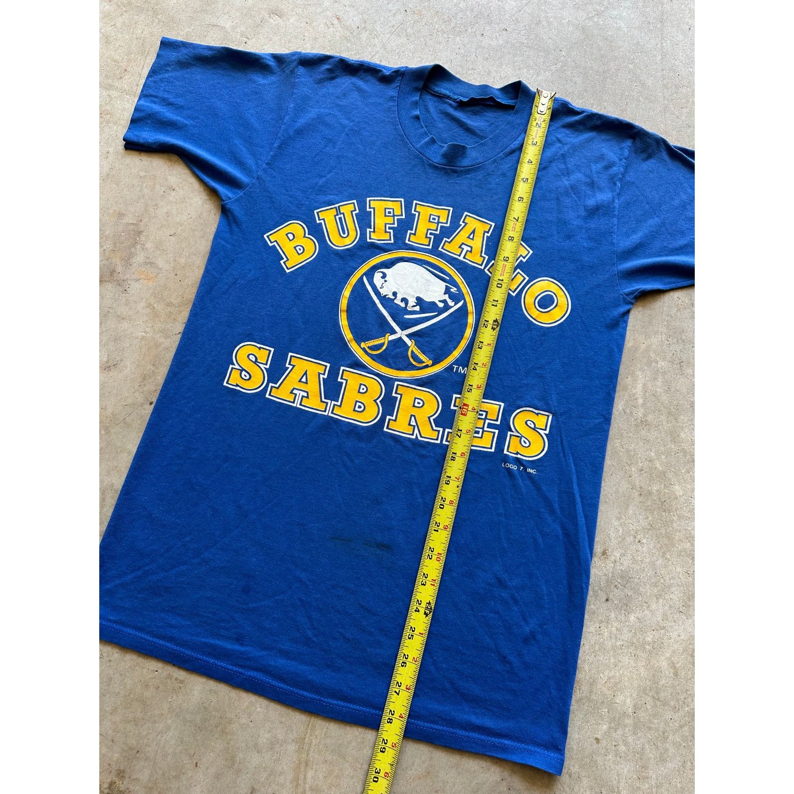 Anvil × NHL × Vintage Vintage Buffalo Sabres 1980s NHL Graphic Tee Medium Rare Size US M / EU 48-50 / 2 - 5 Thumbnail