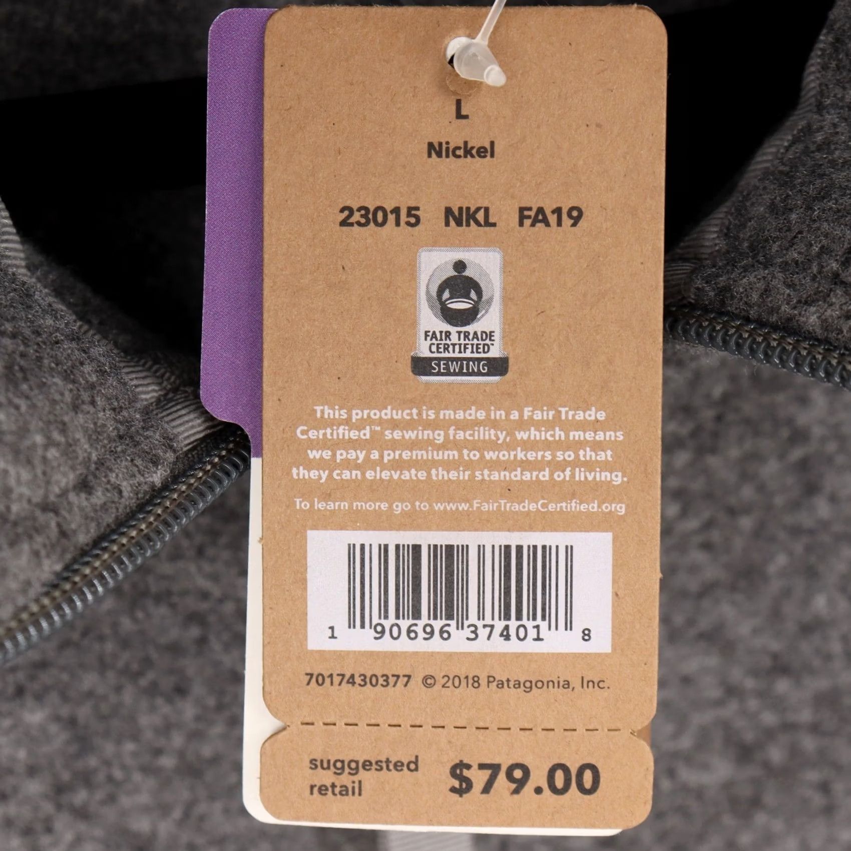 Patagonia Patagonia Vest Womens Classic Synchilla Fleece Nickel Logo Gray L Sleeveless Zip Full Zip Embroidered Casual Size L / US 10 / IT 46 - 3 Thumbnail