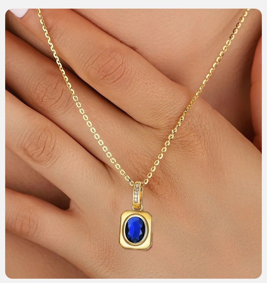Other Dainty Square Necklace Size ONE SIZE - 3 Thumbnail
