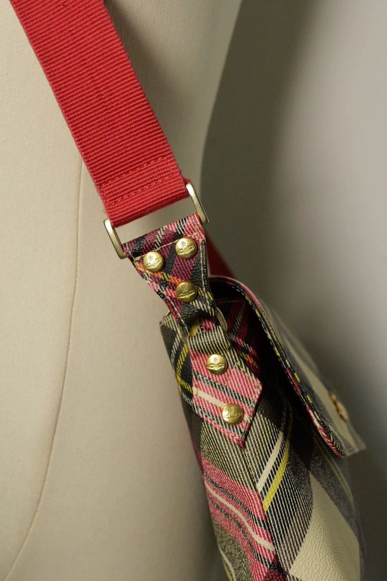 Vivienne Westwood Vivienne Westwood size os Mid-century classic plaid shoulde Size ONE SIZE - 4 Thumbnail