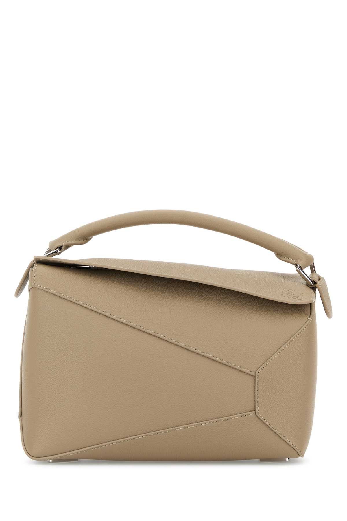 Loewe Cappuccino Leather Medium Puzzle Edge Handbag Size ONE SIZE - 1 Thumbnail