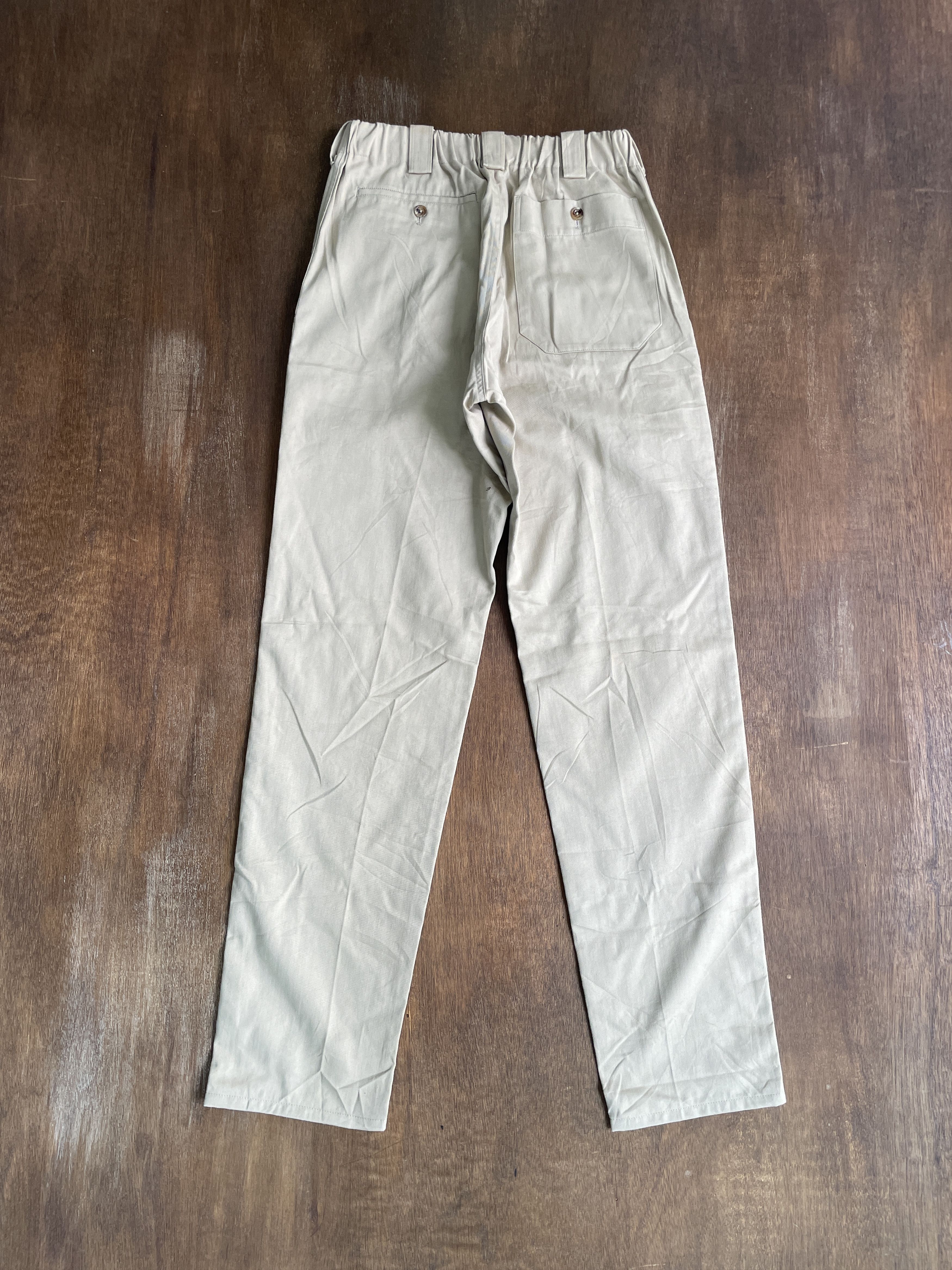 Yohji Yamamoto Yohji Yamamoto Beige Pant Size US 35 - 5 Thumbnail