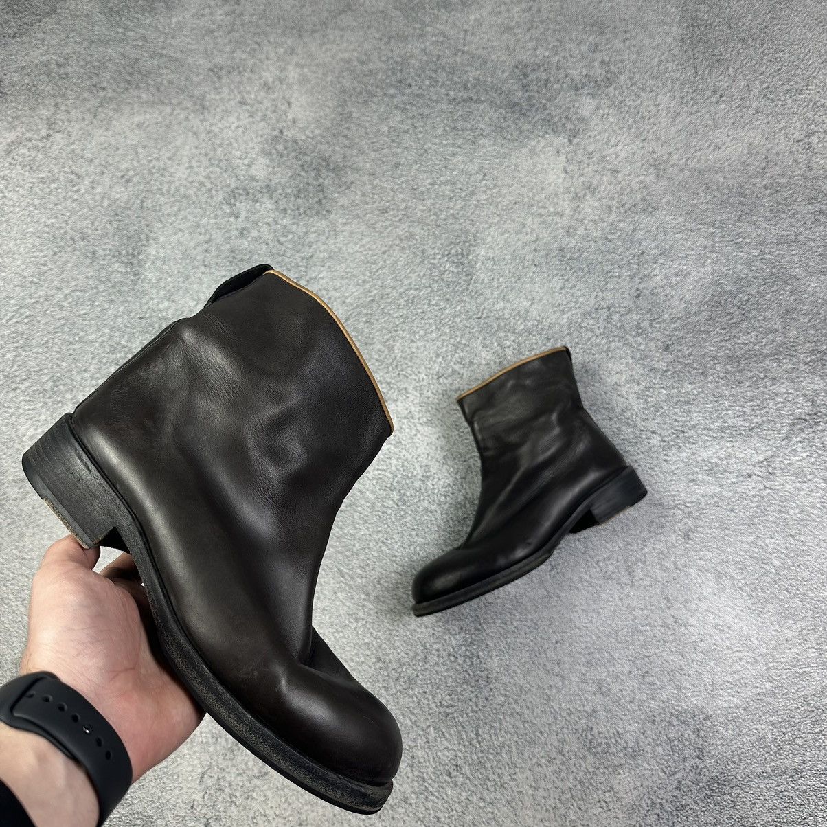 image of Jil Sander Leather Chelsea Boots in Black, Women's (Size 9)