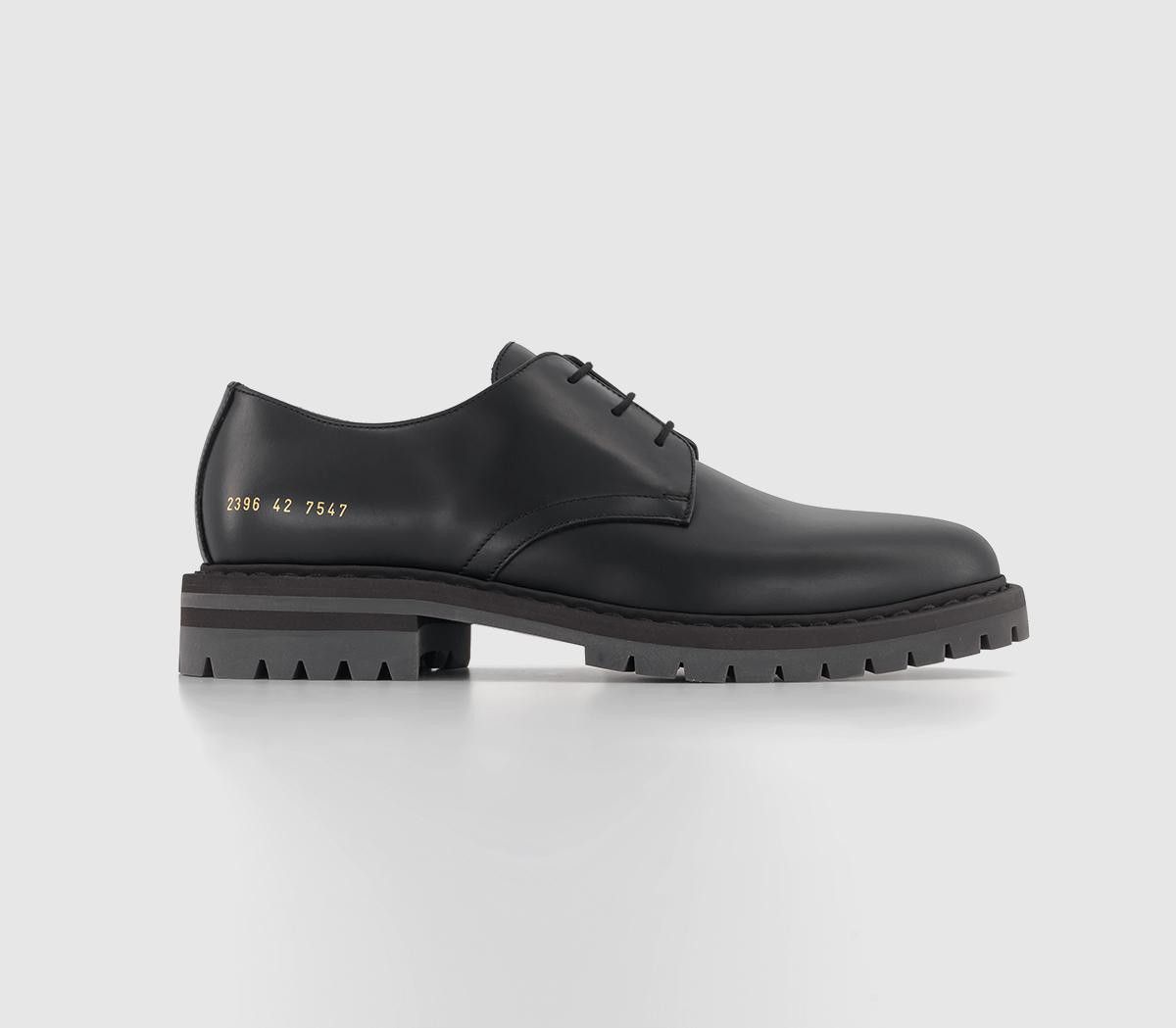 Common Projects Common Projects Officer's Derby Black 2396 7547 US 8 EU 41 Size US 8 / EU 41 - 6 Thumbnail