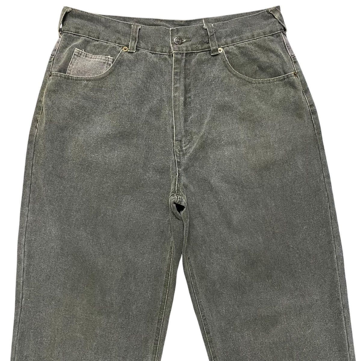 Japanese Brand Vintage OCTOPUSARMY Canvas Denim Baggy Jeans Size US 34 / EU 50 - 3 Thumbnail