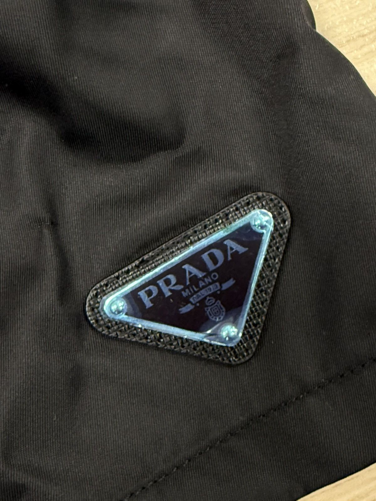 Prada Prada short nylon new Size 26" / US 2 / IT 38 - 2 Thumbnail