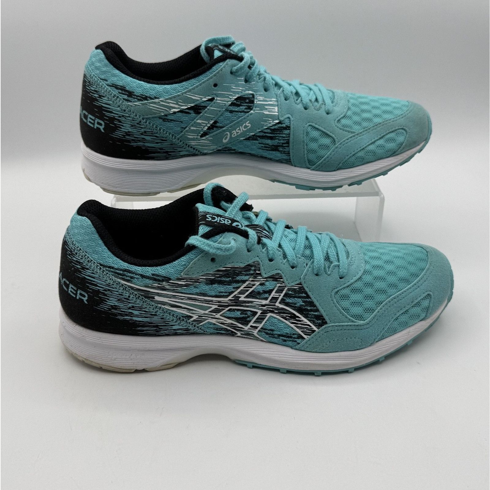Asics Asics Lyteracer Black & Teal Running Shoe, Size 9 Size US 9 / EU 42 - 1 Thumbnail