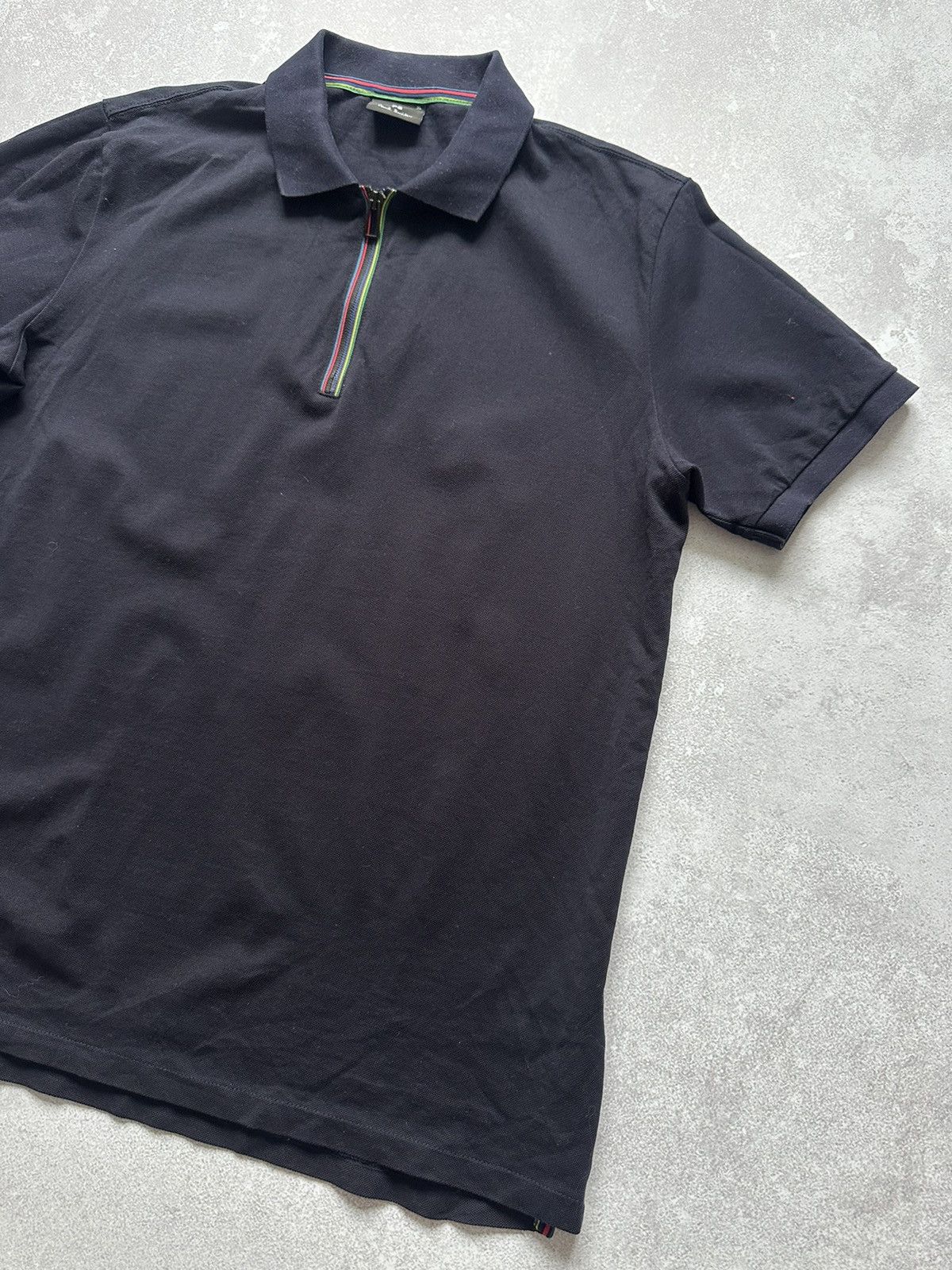 Designer × Paul Smith Polo Paul Smith Streetwear Vintage Size XL Dark Blue Size US XL / EU 56 / 4 - 2 Thumbnail