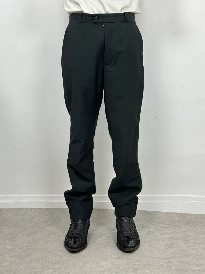 Maison Margiela AW2021 Maison Margiela Black Signature Tailored Pants Size US 30 / EU 46 - 2 Thumbnail