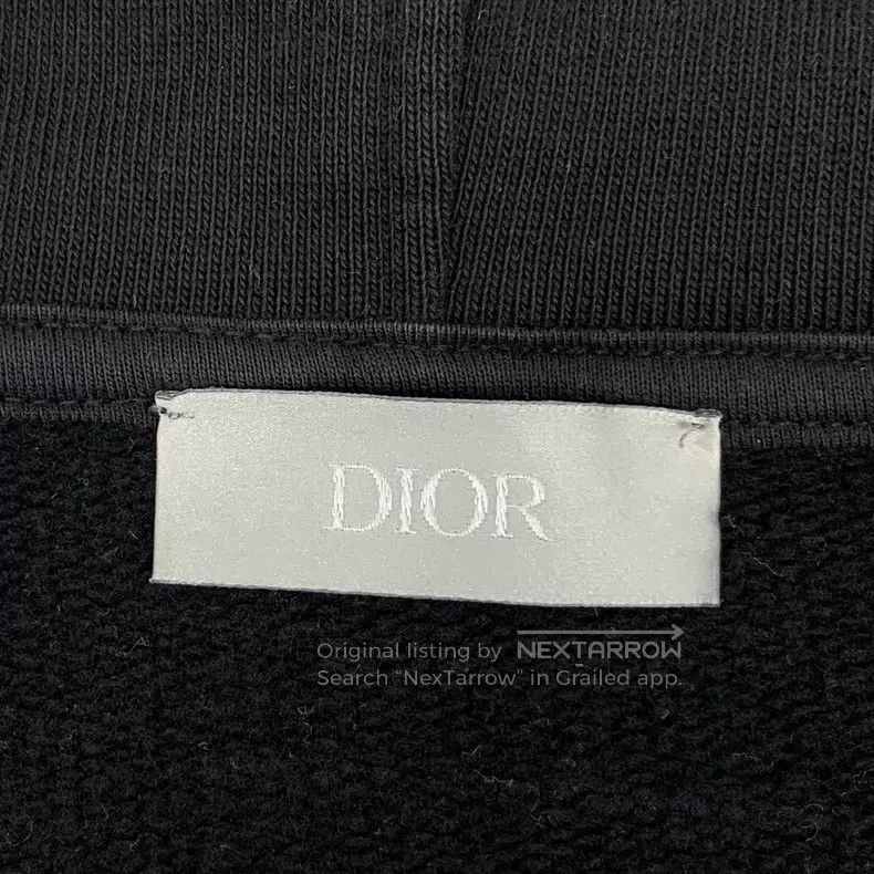 Dior Dior Black bee cotton hooded zipper long-sleeved sweatshir Size US S / EU 44-46 / 1 - 5 Thumbnail