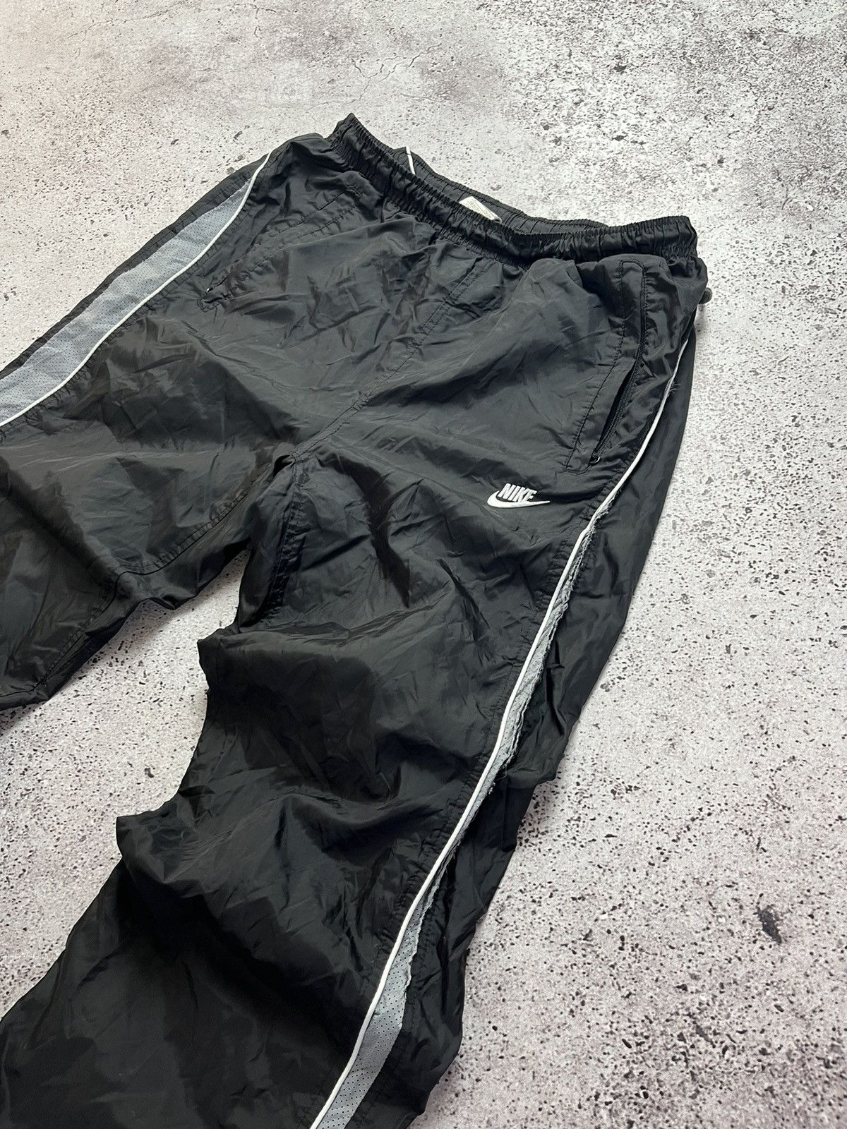 Nike × Vintage 🌵Vintage Nike Track Pant Nylon Drill Pants Cargo Size US 32 / EU 48 - 5 Thumbnail