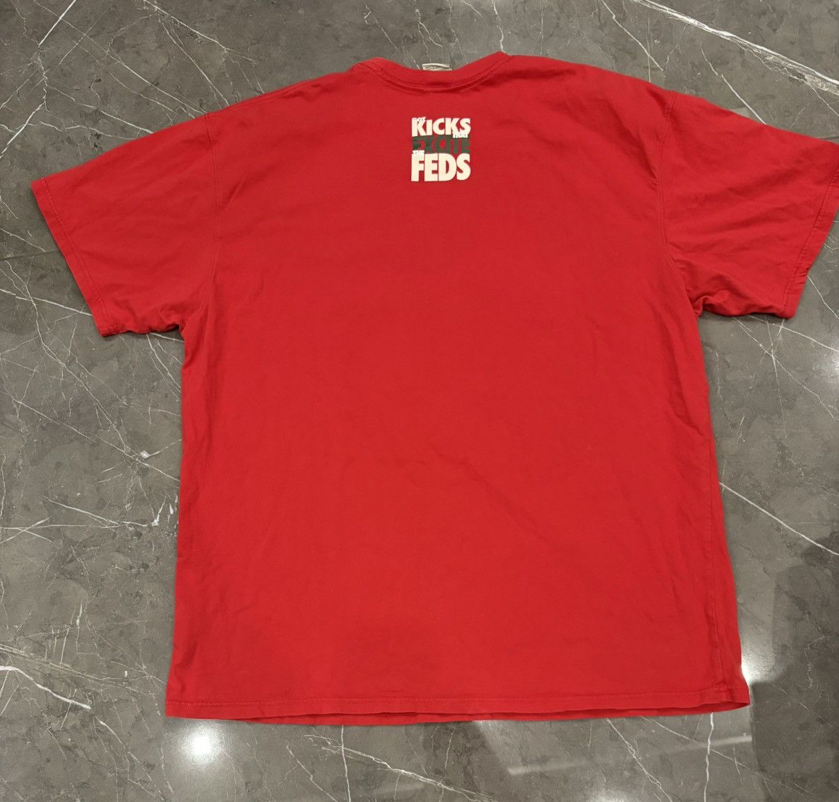 Nas Nas Nike Head / Got KICKS that excite the Feds T Shirt 2XL Size US XXL / EU 58 / 5 - 3 Thumbnail