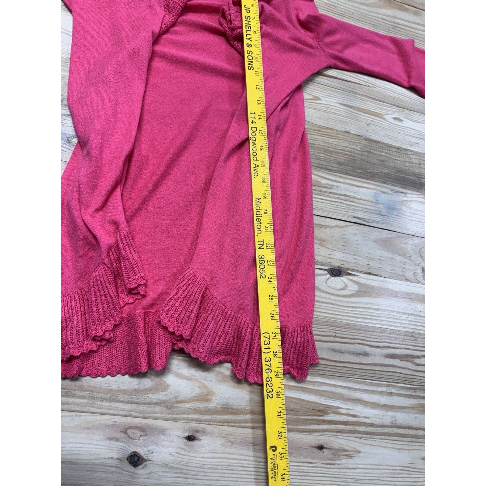 Lilly Pulitzer Lilly Pulitzer Raspberry Pink Cardigan Sweater Women’s XS Size XS / US 0-2 / IT 36-38 - 7 Thumbnail