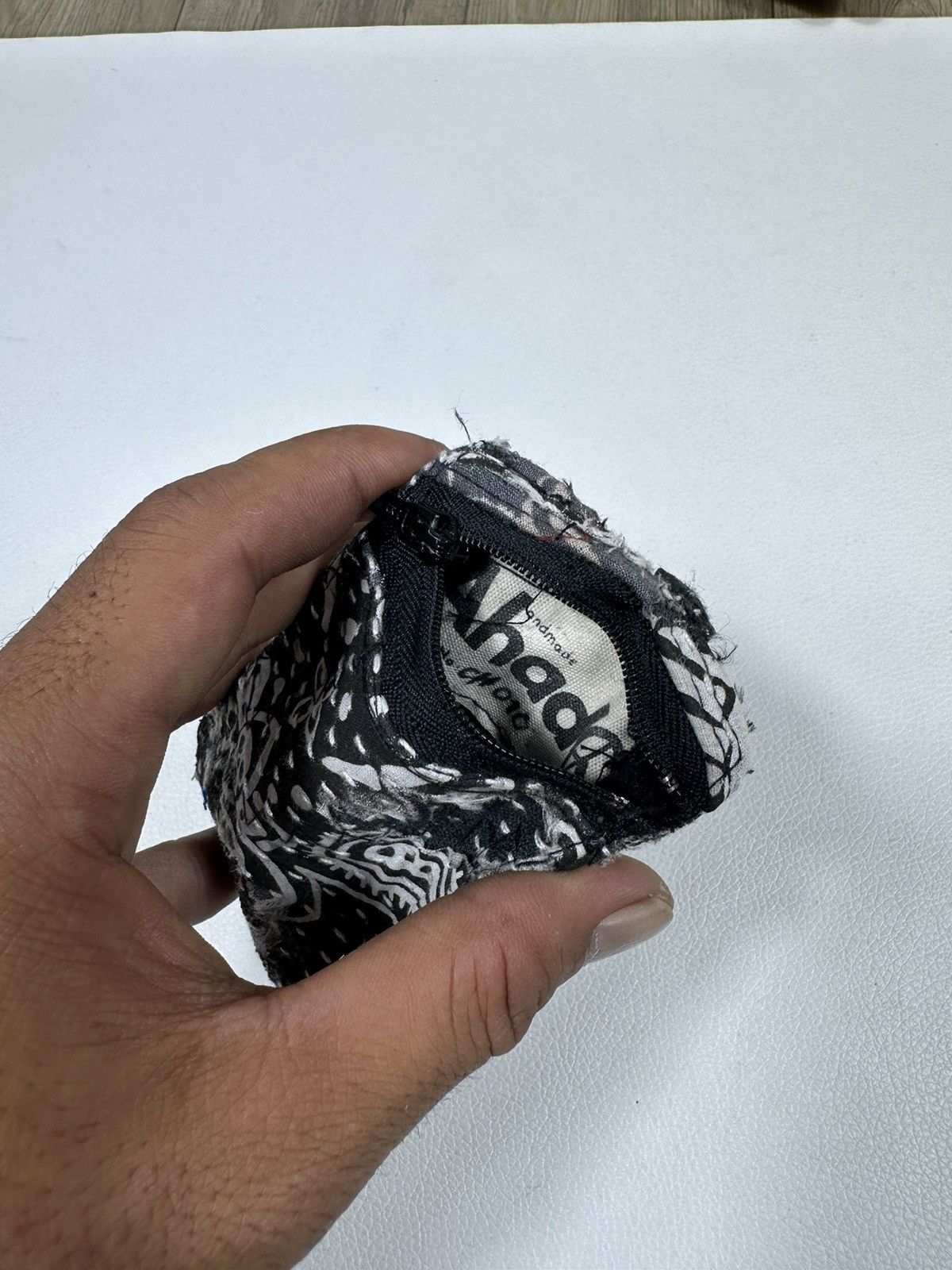 Other Custom Made Distressed Paisley Patchwork Keychain Wallet Size ONE SIZE - 8 Thumbnail