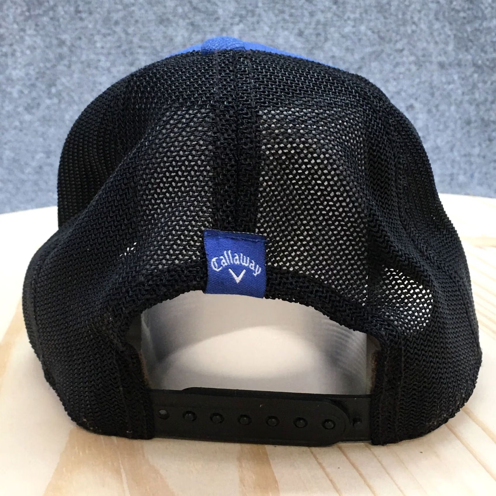 Callaway Callaway Trucker Hats Mens Blue OS Adjustable Curved Brim California Original Size ONE SIZE - 7 Thumbnail