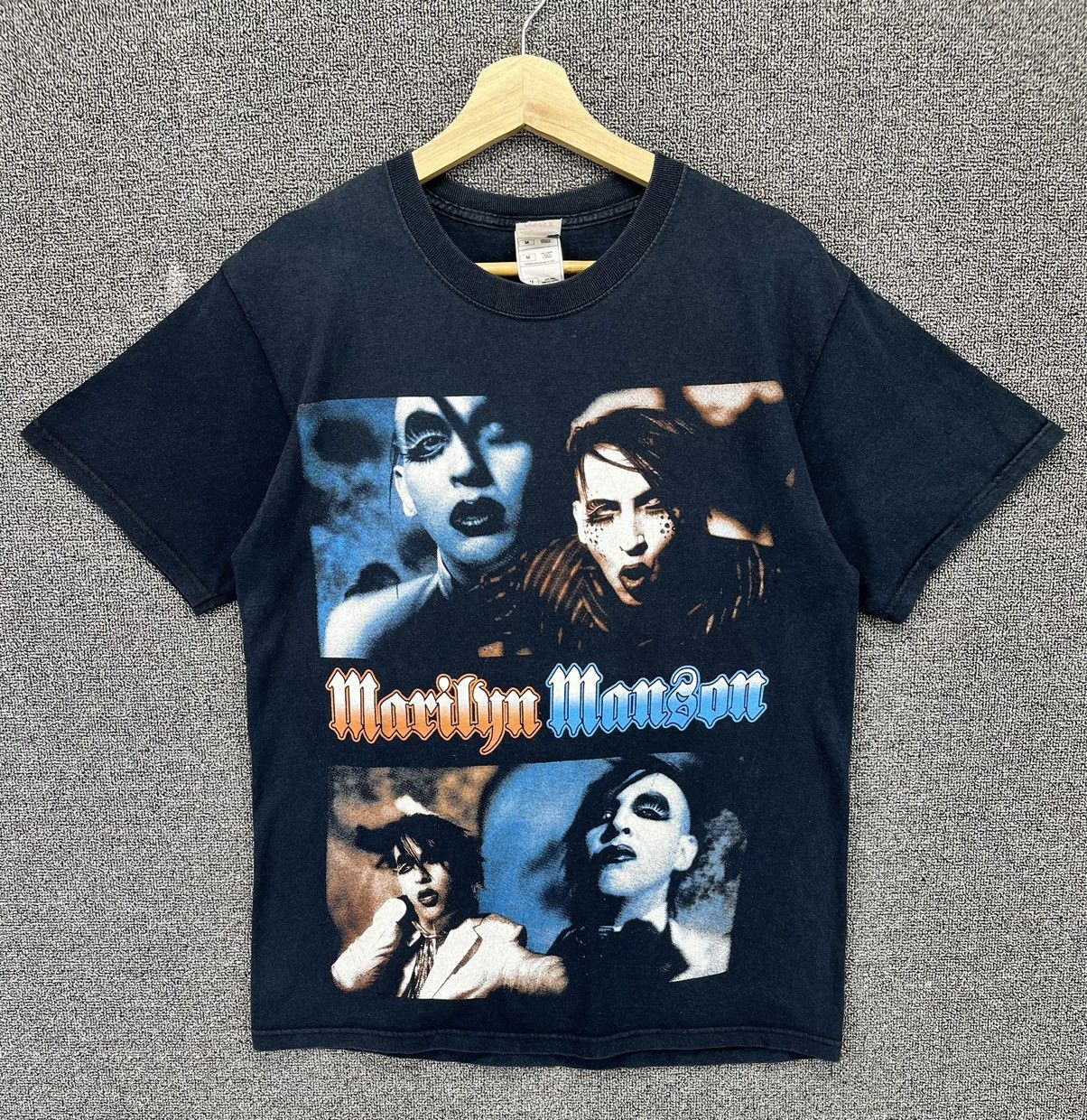 Band Tees Vintage Marilyn Manson Punk Rock Band Tees T Shirts Size US M / EU 48-50 / 2 - 1 Thumbnail