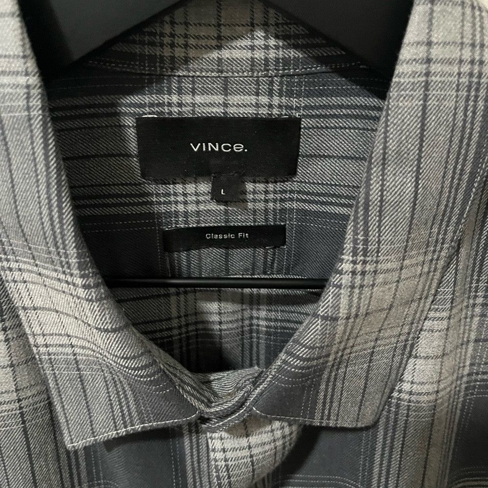 Vince Vince Men’s Sequoia Plaid shirt Size US L / EU 52-54 / 3 - 6 Thumbnail