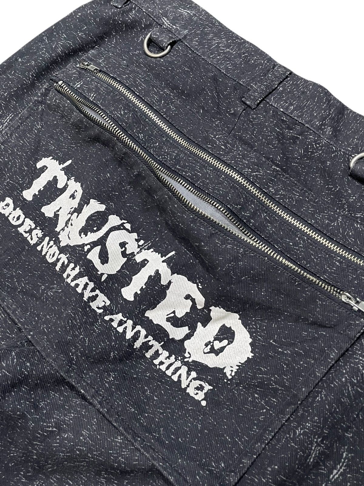 Hysteric Glamour × Japanese Brand Splash Number Poems Monkey Pocket Snow Effect Cargo Pants Size US 30 / EU 46 - 21 Thumbnail