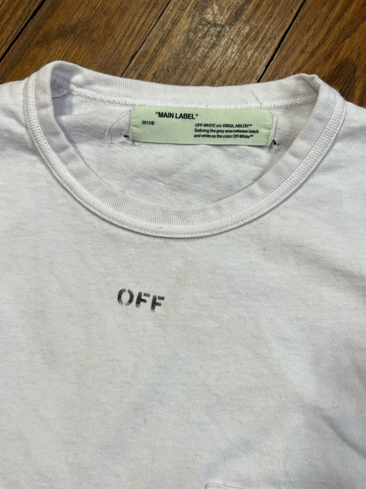 Off-White × Virgil Abloh Off-White Seeing Things Long Sleeve Shirt Size US L / EU 52-54 / 3 - 4 Thumbnail