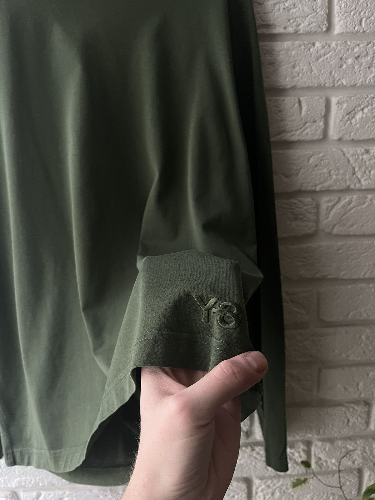Adidas × Vintage × Yohji Yamamoto CRAZY VINTAGE Y-3 YOHJI YAMAMOTO ADIDAS GREEN LONG SLEEVE Size US XL / EU 56 / 4 - 2 Thumbnail