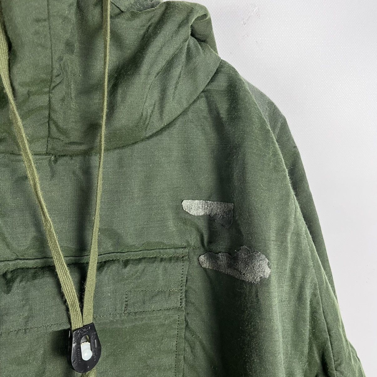 Vintage Vintage British Army Smock with hood attached jacket 1977 Size US M / EU 48-50 / 2 - 16 Thumbnail